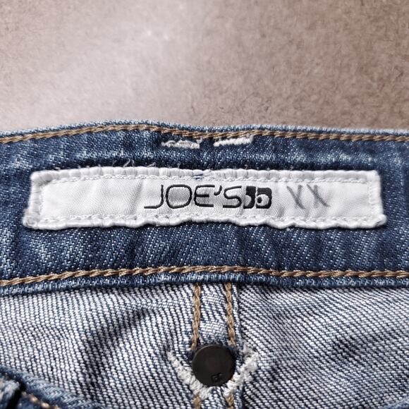 Joe's Jeans Wmns 28 Harvy Wash Distressed Honey Bootcut Designer Western Cowgirl - Picture 11 of 13